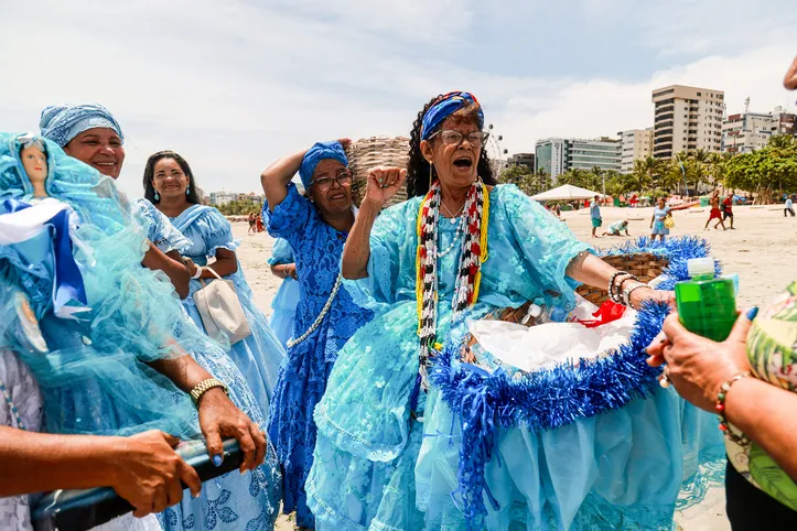 Religiosos de todo Estado se reuniram com cânticos e oferendas