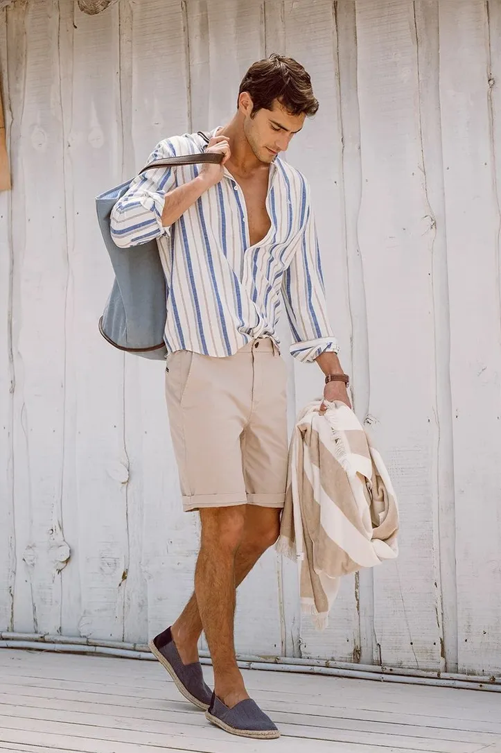 Roupas leves e confortáveis devem ganhar o guarda-roupa dos homens no verão