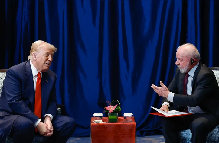 Trump e Lula tiveram um encontro amistoso de 50 minutos no último domingo, em Kuala Lumpur