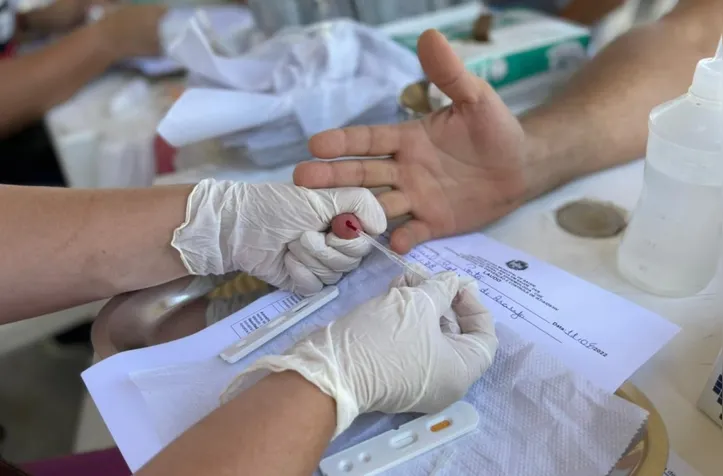 Testes de HIV foram realizados na abertura da campanha