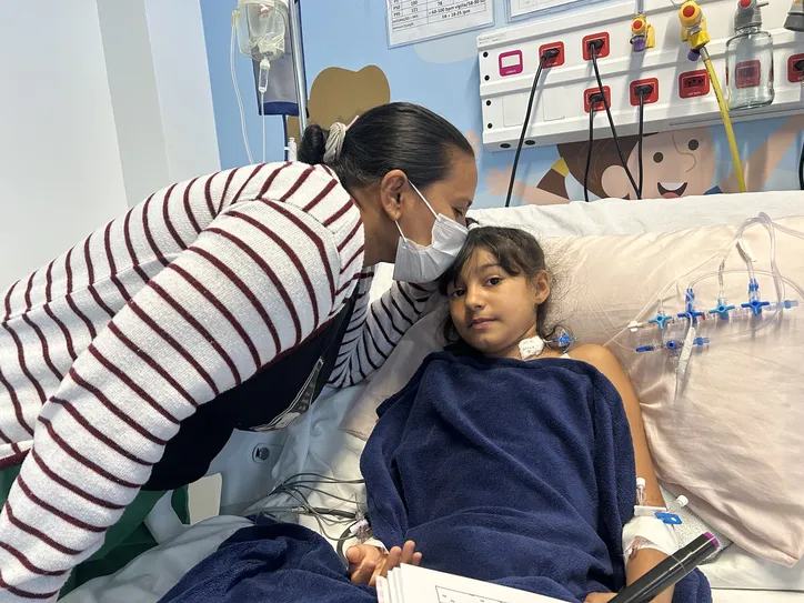Maria José Souza comemora recuperação da filha Noemi Myllena