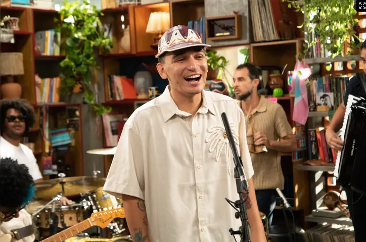 João Gomes participou do programa de estreia do Tiny Desk