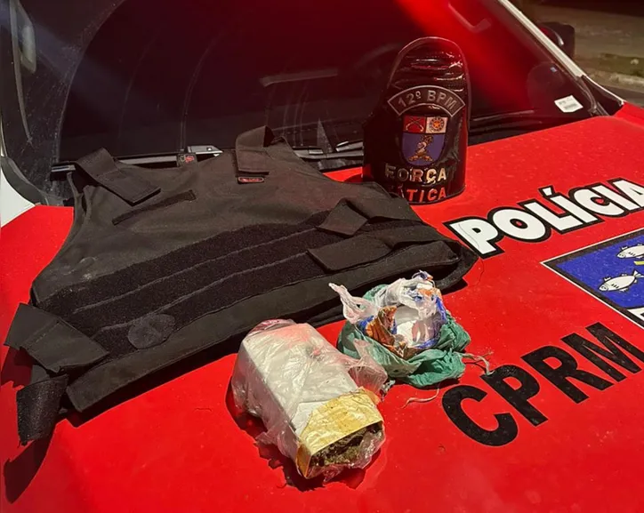Material foi apreendido em ação da Polícia Militar de Alagoas