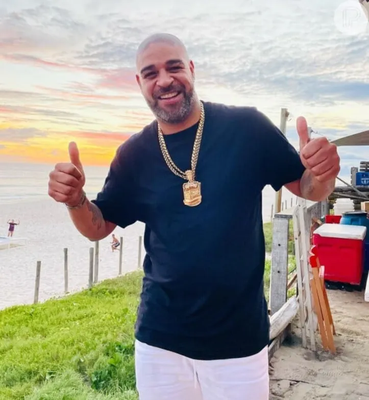 Jogo que terá Adriano Imperador será no próximo sábado (22)