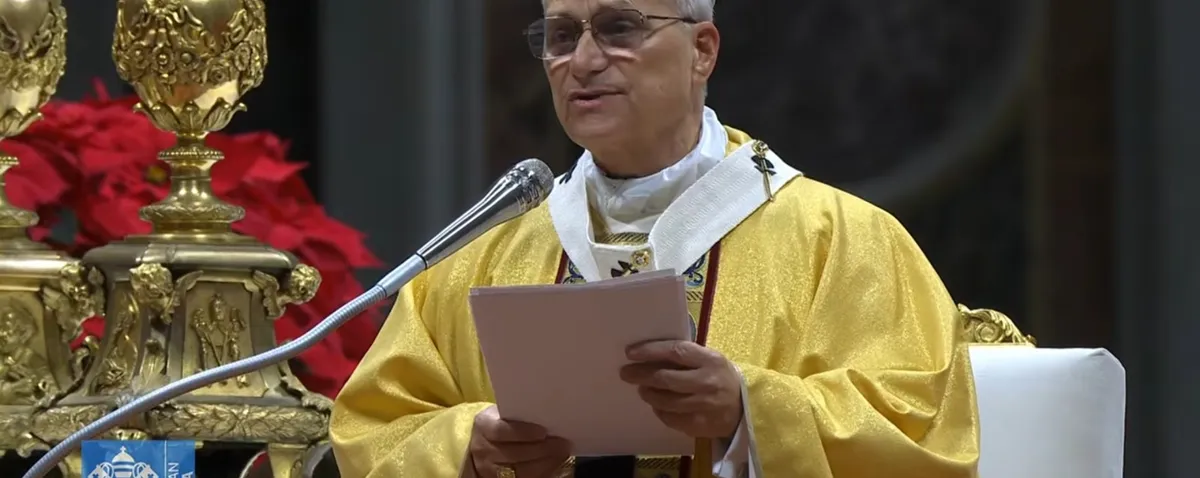 Papa celebra Natal como festa de fé, caridade e esperança