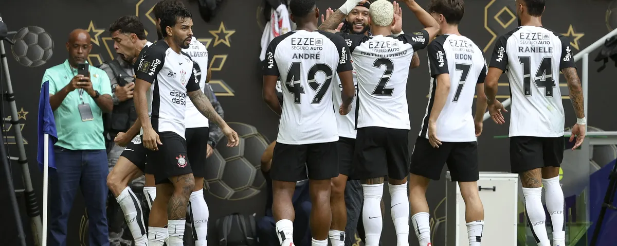 Corinthians vence o Flamengo e é campeão da Supercopa Rei