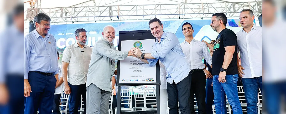 Lula destaca parceria com Paulo e JHC e reafirma compromisso com Alagoas