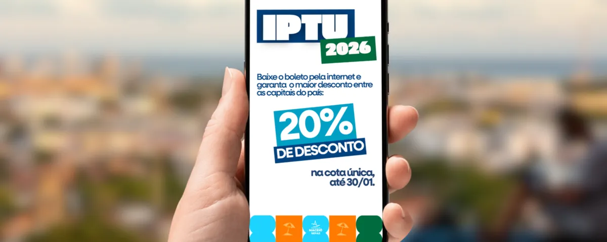 Maceioenses devem R$ 217 milhões de IPTU, diz Prefeitura