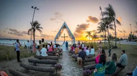 Capelinha de Jaraguá recebe 116 casamentos neste ano