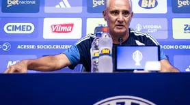 Tite é apresentado como novo técnico do Cruzeiro