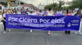 Arapiraca se une contra a violência após assassinato de dona de casa