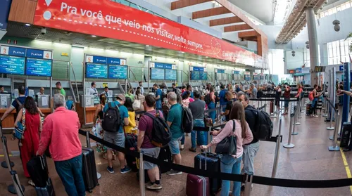 Aeroporto de Alagoas registra aumento de 10,8% de passageiros - Imagem