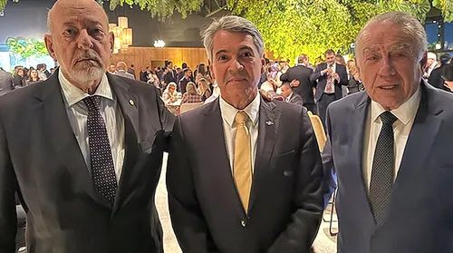 Cerimônia de posse de João Martins foi prestigiada por executivos alagoanos - Imagem