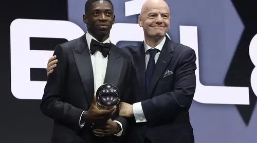 Dembélé é o melhor jogador do mundo pela Fifa - Imagem