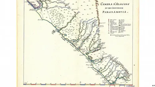 Mapa inédito indica locais dos primeiros quilombos nos Palmares - Imagem