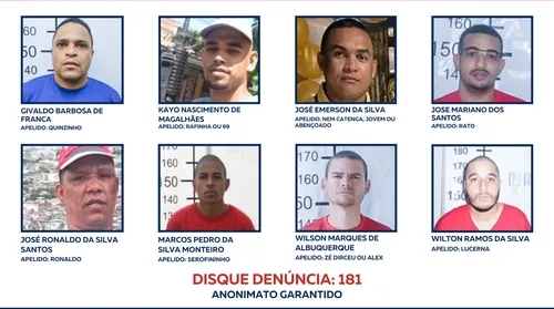 SSP intensifica busca por alagoanos na lista dos mais perigosos do País - Imagem