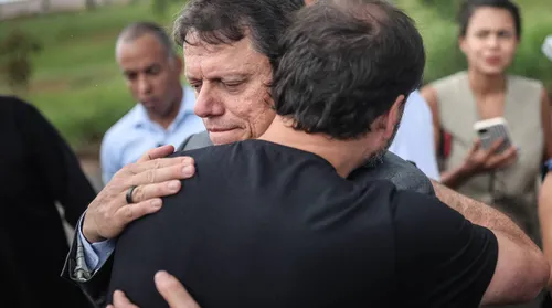 Tarcísio diz que será candidato em SP após visita a Bolsonaro - Imagem
