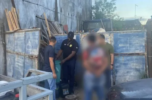 Polícia flagra comércio ilegal de combustíveis e prende dois em Marechal Deodoro
