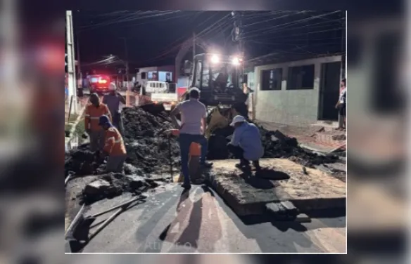 Prefeitura descarta relação entre mineração e afundamento de rua na Chã da Jaqueira