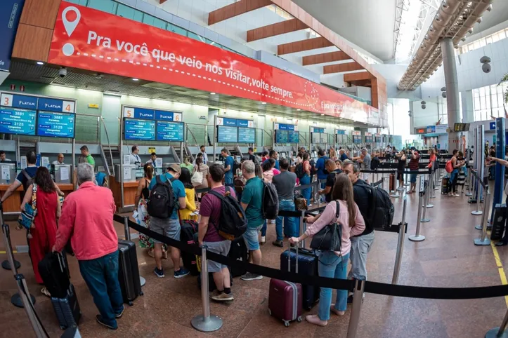 Maceió é o segundo aeroporto com maior movimento de viajantes