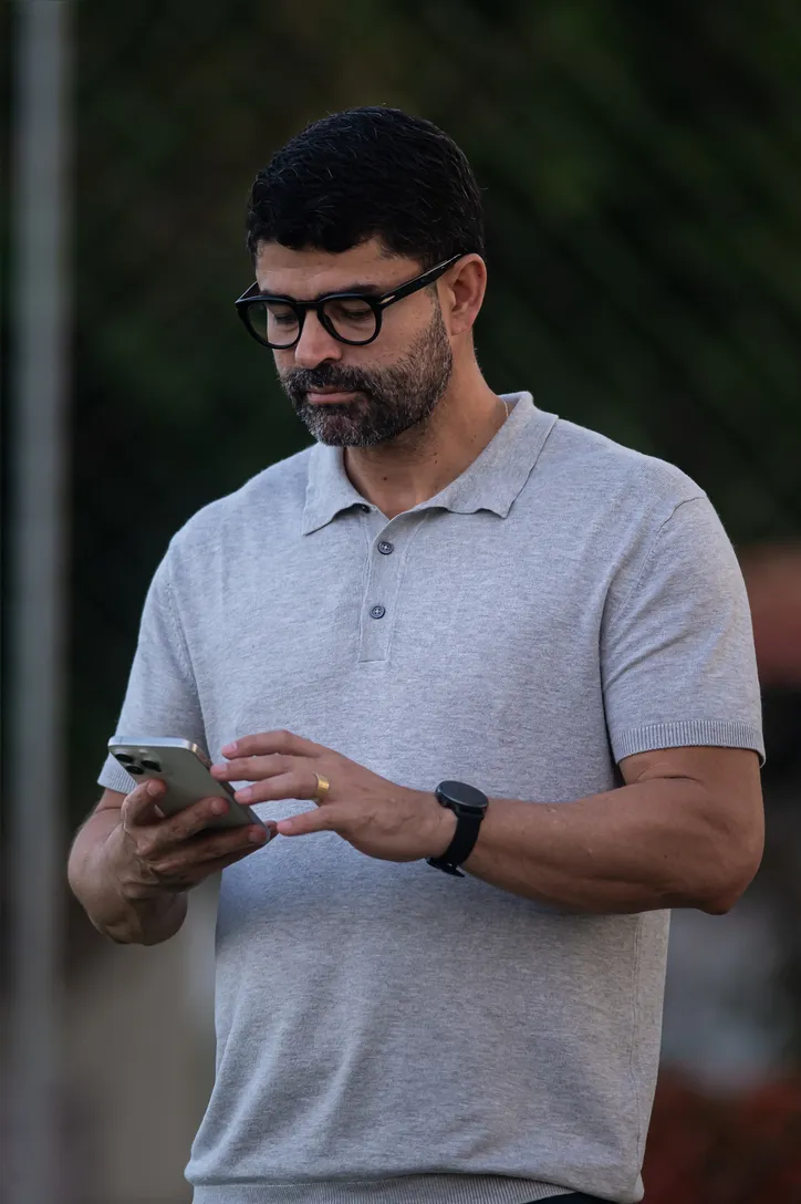 Ari Barros, executivo de futebol do CRB