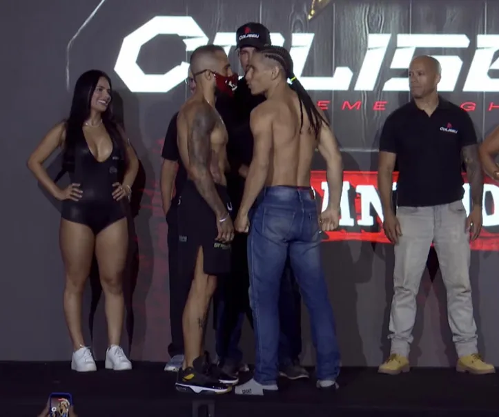 Sávio Durinho e Viny Boy protagonizam uma das lutas no Coliseu