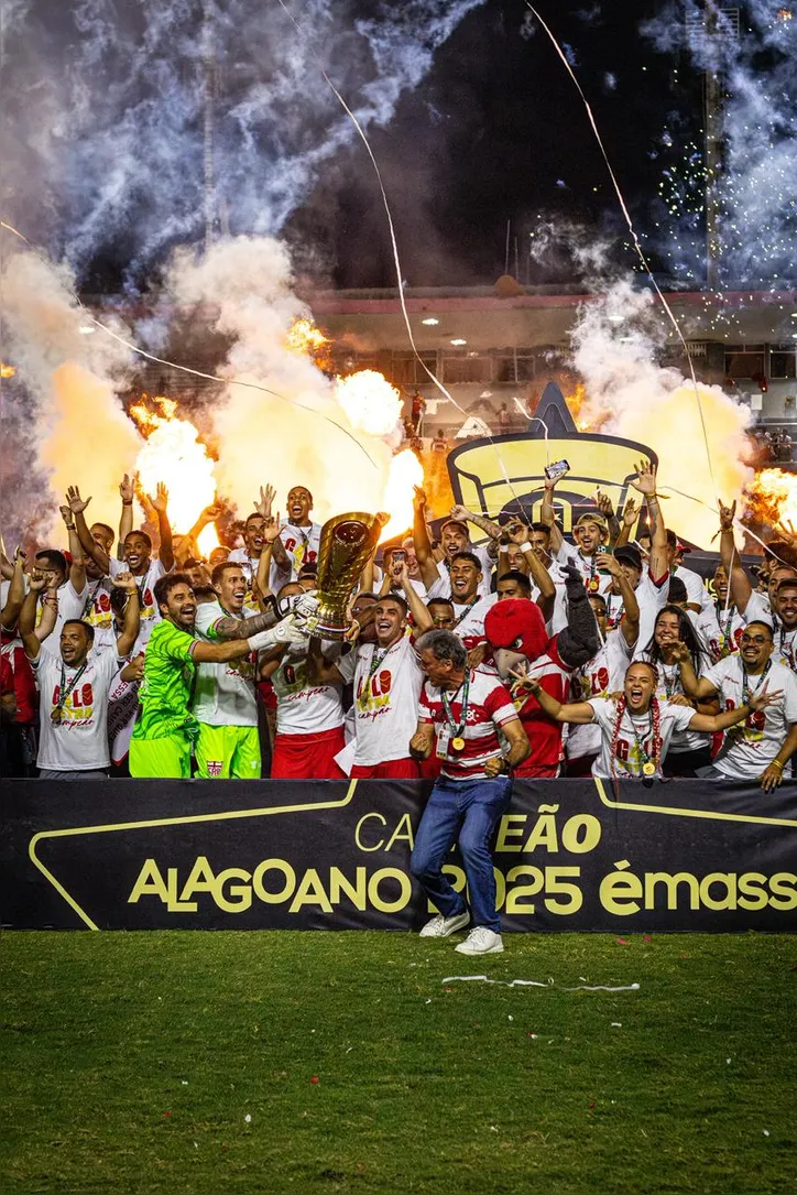 CRB conquistou tetra do Alagoano pela primeira vez após 1979