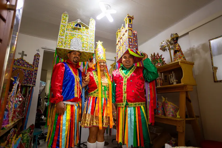 Imagem ilustrativa da imagem Guerreiro Grande Poder encerra Giro das Tradições no Theatro Homerinho