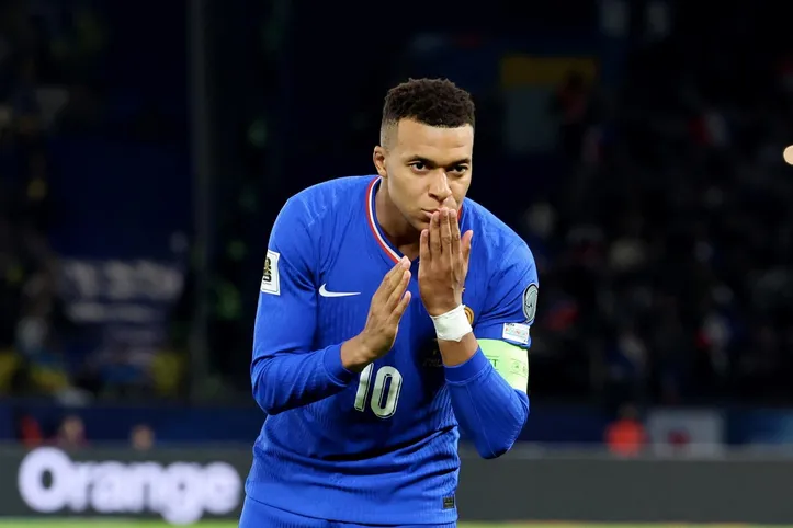 Mbappé balançou as redes em 66 ocasiões no ano de 2025