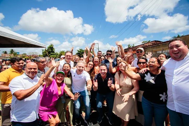 Em Porto Calvo, Paulo Dantas e Renan Filho inauguraram o novo acesso ao povoado Caxangá