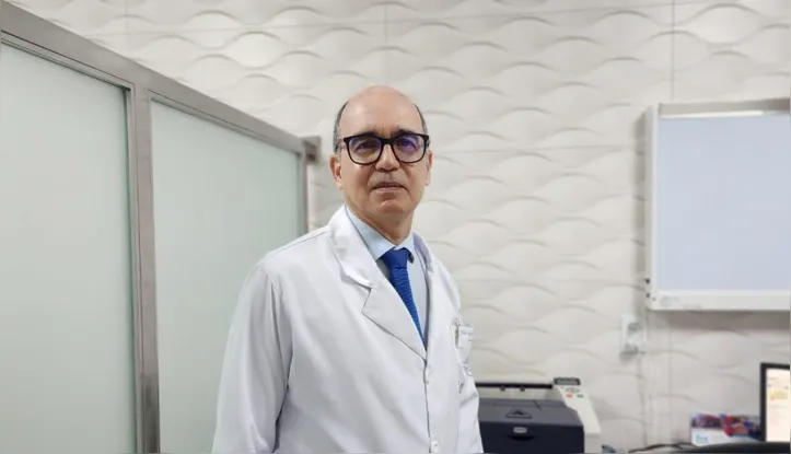 Coordenador do Serviço de Neurologia e Neurocirurgia da Santa Casa de Maceió, ALDO CALAÇA destaca o trabalho realizado na unidade com pacientes vítimas do AVC, com diagnóstico imediato e acompanhamento após o tratamento