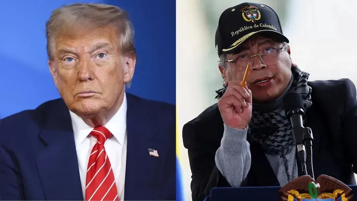 Trump disse que Petro tem sido “bastante hostil com os EUA