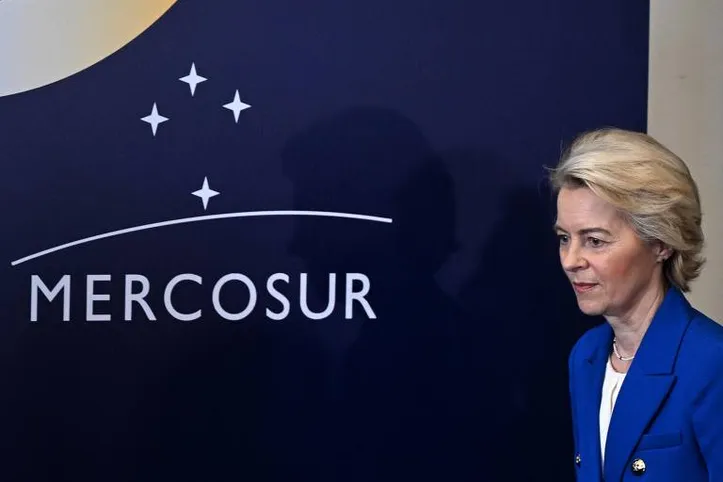 A presidente da Comissão Europeia, Ursula von der Leyen