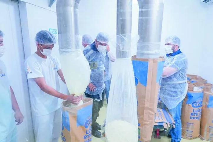 Imagem ilustrativa da imagem Unidade de Beneficiamento de Leite da CPLA será operada pela Alvoar