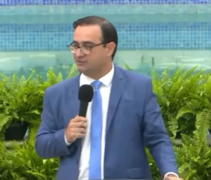 Pastor Luaran Lins é presidente da União de Mocidade da Assembleia de Deus em Imperatriz-MA