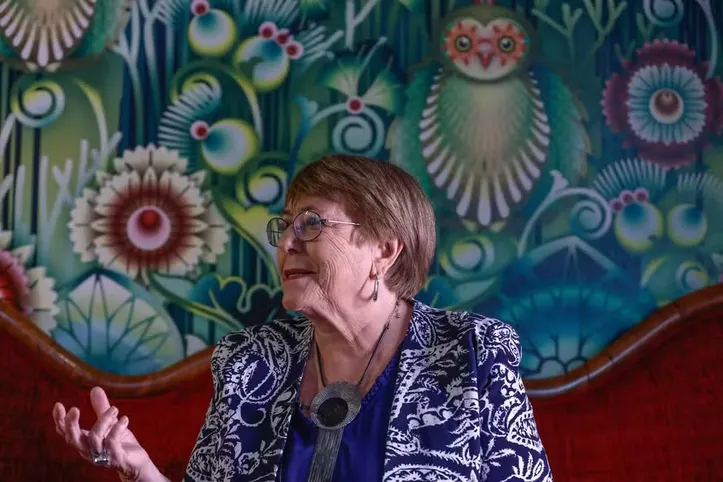 Ex-presidente do Chile Michele Bachelet teve a candidatura lançada