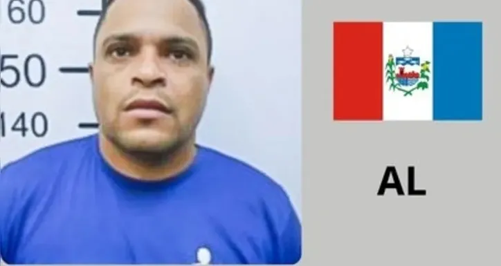 Imagem ilustrativa da imagem Com 40 anos de pena, um dos criminosos mais procurados de AL é preso na fronteira