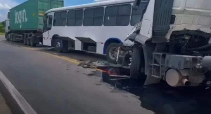 Acidente ocorreu em um trecho que passava por obras