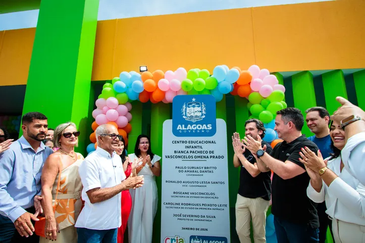 Governador Paulo Dantas inaugurou ontem a nova Creche Cria