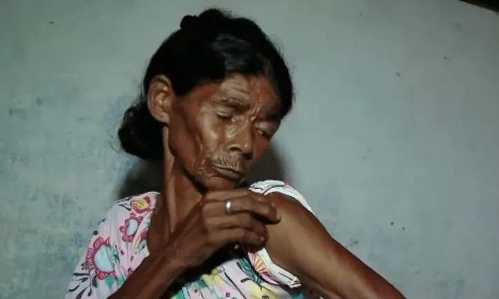 A idosa conversou com a equipe da TV Gazeta e desabafou