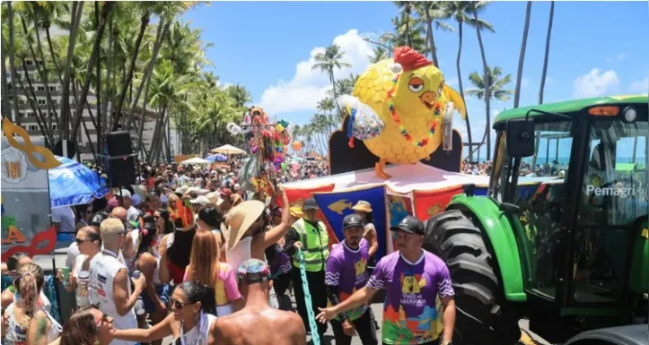 Imagem ilustrativa da imagem Pinto da Madrugada deve reunir 500 mil foliões na orla de Maceió