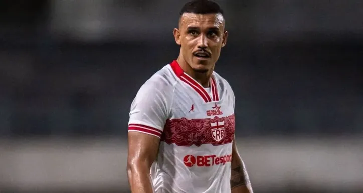 Atacante William Pottker chegou ao CRB em junho de 2025