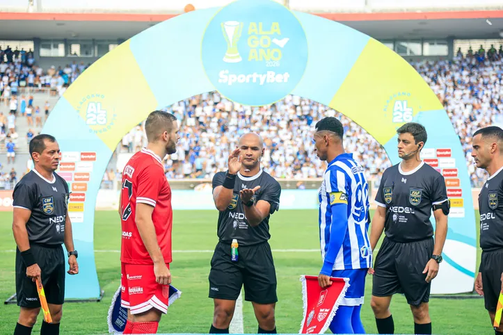 Jogo entre CSA e CRB, válido pela 5º rodada do Campeonato Alagoano