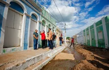 Paulo vê estragos causados por chuvas e libera recursos para obras em Piranhas