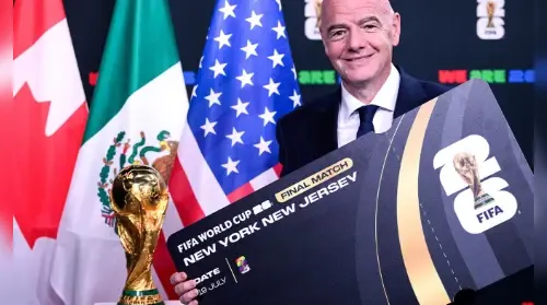 Copa: em carta à Fifa, deputados dos EUA criticam altos preços - Imagem