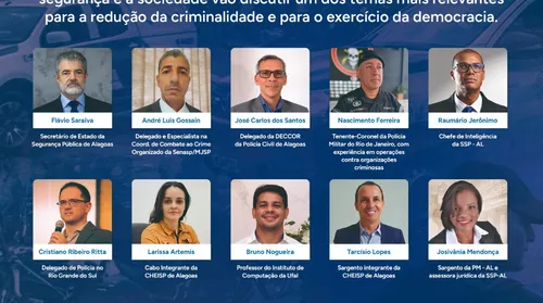 Gazeta Summit Alagoas 2050 debate segurança pública com foco em tecnologia e estratégias - Imagem