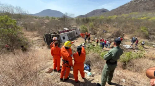 Perícia constata que não houve falha mecânica em acidente que matou 16 romeiros no Sertão de Alagoas - Imagem