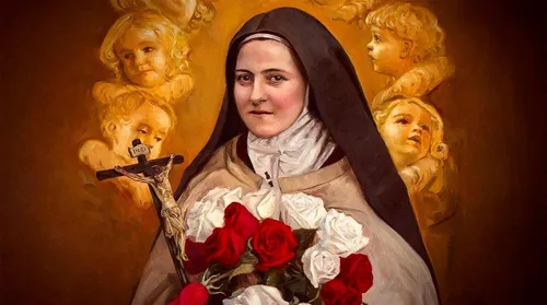 Santa Teresinha, a orante - Imagem