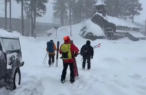 Oito esquiadores morrem após avalanche na Califórnia