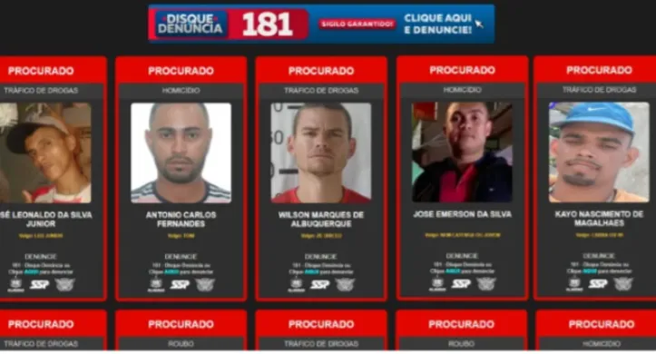 Iniciativa permite que população colabore com denúncias anônimas